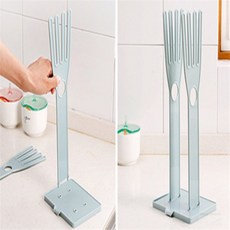 스몰페이즈 고무장갑 건조대 수세미고무장갑거치대, 블루