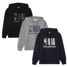 [AK플라자] [NBA] 빅로고 기모 후드티셔츠 N244TH955P