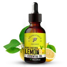 Dr Sebi의 Aromatique Pure Batana Oil For Hair Growth는 온두라스에서 공급 바나타 압착 헤어오일, 레몬 에센셜 오일, 30ml(1팩), 30ml