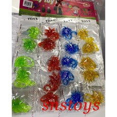 sns 古早味 懷舊童玩 玩具 流星鎚 流星錘 造型 黏黏手 20個 好玩有趣, 1個, Multi-color