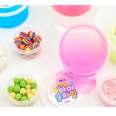 방풍만들기 촉감놀이 액괴 기본 슬라임 투명 300g 데코물감