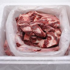 김씨네한우 마장동 1+ 1++ 한우 소꼬리 반골 곰탕용 가정용 3.5~4kg 반마리, 2개