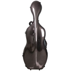 카본 악기 하드 4/4 가방 초경량 케이스 바이올린, 블랙 브러시