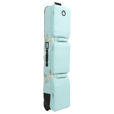 스노우보드 가방 휠백 대용량 스키 장비 배낭 케이스 스키백, 티파니 블루 175x33cm (163-173 스키에 적, 티파니 블루 175x33cm (163-173), B. 티파니 블루(초저소음 휠)