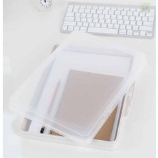 헬로라일락 화일케이스 대형파일케이스, 아이보리&스모그