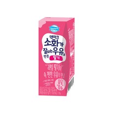 덴마크 소화가 잘되는 우유로 만든 딸기, 190ml, 8개