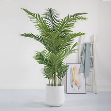 인조 화분 조화 조경 인테리어 감성 사무실, 1.2미터 흰색화분, 1개