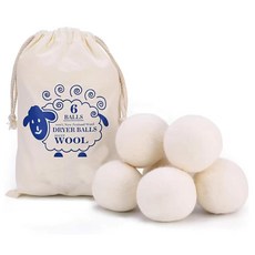 슈이엘라이 6pc 울 드라이어 볼 세탁용 재사용 가능한
