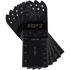 HPT 멀티커터날 HOB-1534 5개입 목재 플라스틱 절단날 컷터날 34mm 일자형, 1세트, 본품(배터리없음)