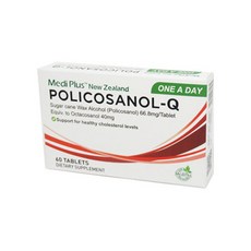 뉴질랜드 메디플러스 폴리코사놀Q 66.8mg 옥타코사놀, 60정, 1개