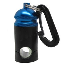 潛水壓扣式二級頭固定器：通用型壓扣管夾，適用於浮潛和深潛，確保安全穩固, 藍色