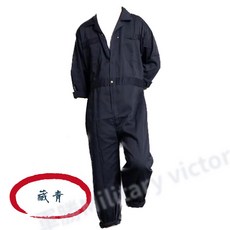 連身工作服 技工服 修車服, 丈青,2L, 1個
