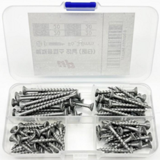 유피 방부목피스 목재피스 4종 세트, 1개