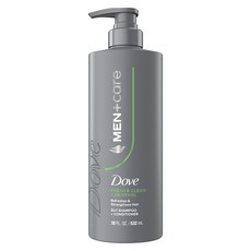 도브 멘 + 케어 2-인-1 샴푸 + 컨디셔너 프레시 & 클린 + 멘솔, 1개, 532ml