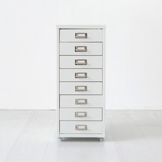 마켓비 KOMPANY 서랍장 8단, 퓨어화이트 2757.4549