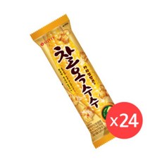 롯데스위트 찰옥수수 카라멜팝콘맛 140ml 24개