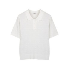 [백화점 정품] 폴햄 여성 케이블 카라 반팔 니트(PHG2ET2440)