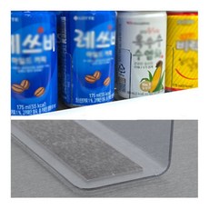 정심 L형 투명 칸막이 1P 자석형(28x12cm) L형정리대