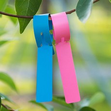 ??원예라벨 나무 이름표 타이형 원예 라벨 100매 식물 네임 팻말 식물이름표 나무이름표, ★※화이트(a)※★