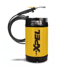 휴대용 색조 통 압력 세차 탱크 스프레이 창 도구 자동차 물, 색상: 9. 9.5L Custom XPEL