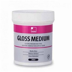 신한화구 그로스 메디움 아크릴보조제, 240ml, 1개