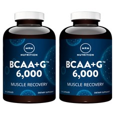 엠알엠 BCAA+G 6000 캡슐, 150정, 2개
