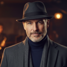 더토토리 CH41 중년신사 클래식 중절모 중년모자