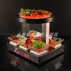 업소용 해산물 냉장 작업대 상업용 스테인리스 슬라이딩 냉동 진열대 도어 냉장고, K. 적색광