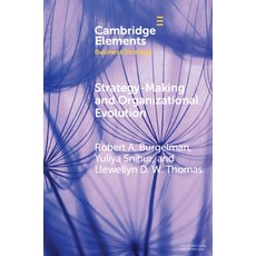 (영문도서) Strategy-Making and Organizational Evolution: A Managerial Agency Perspective Paperback, Cambridge University Press, English, 9781108983983