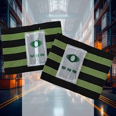 작업용 발목 밴드 안전 아대 근로자 부상 덮개 야간, 1 각반 일반(녹색줄) 무재해각반