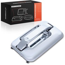 A-Premium 포드 F-150 F150 2009-2014와 호환되는 전면 또는 후면 오른쪽 조수석 외부 도어 핸들 키리스 입구 없음 크롬, A-Premium 포드 F-150 F150 2009-2