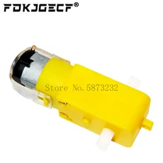TT Motor-스마트 자동차 로봇 기어 모터 arduino Diy 키트 바퀴 스마트 섀시 원격 제어 DC, 03 DC Gear Motor, 1개