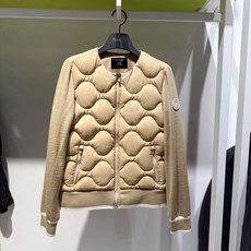 엘르골프 여성 겨울 물력 퀼팅 소매니트 다운점퍼 TRN6J82001(101) NC대전유성