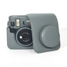 Instax Mini 41 專用復古皮質相機包, 1個, 深灰色
