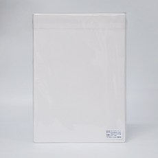 모조지 캘리그라피 종이 용지 무지엽서, 50개, 모조-08-라운드-260g-A4