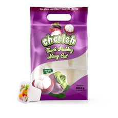 베트남 체리쉬 망고스틴 푸딩 과일 젤리 Cherish, 1개, 850g