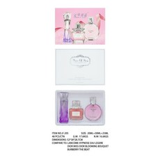 花之物語女士香水三件式禮盒裝, 1個, F205,25ml*3
