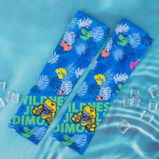 윙하우스 캐릭터 어린이 자외선 차단 공룡 팔토시 쿨토시 1P, 단품