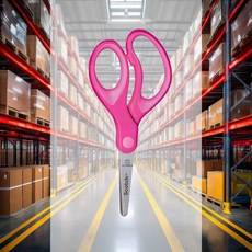 어린이용양손가위 PK 손편한양손가위 다목적 어린이안전가위 둥근날 학교 왼손가위