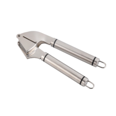 天使網購 304不鏽鋼壓蒜器 壓泥 搗蒜器 擠蒜泥 研磨器, 1個, 優質304不鏽鋼