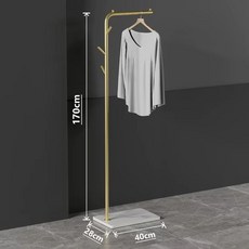 북유럽풍 골드 스탠드 행거, A. 설산 백암 슬래브  황금가지 디자인