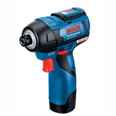 Bosch 博世 GDR 12V-EC 充電衝擊起子機(2.0Ah雙電 Set) 12V鋰電免碳刷衝擊起子機, 1個, 雙電2.0Ah(含充電器)