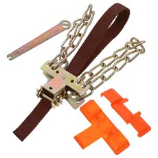 자동차 스노우 타이어 체인 사슬형 차량 스 액세서리 미끄럼 SUV 범용 설치가 방지 스노우 자동차 쉬운 타이어 체인 가제트 트럭용, As Shown, 1개