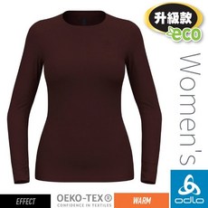 ODLO 女款 ECO Warm 銀離子圓領長袖衛生衣 159101