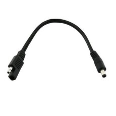 DC 태양광 발전 자동차 SAE 수 플러그 전지 패널 충전 전원 커넥터 익스텐션 케이블 코드 25cm 12V 5.5mm x