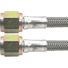 퍼포먼스 ALL46400-18 18인치 4AN 브레이드 브레이크 라인, 1 Each, 60in