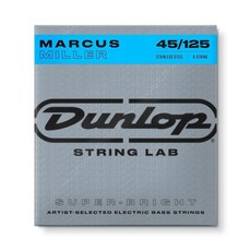 Dunlop DBMMS45125 마커스 밀러 슈퍼 브라이트 베이스 스트링 미디엄 5스트링 0.045~0.125 5스트링/세트_177958, 5줄_177958