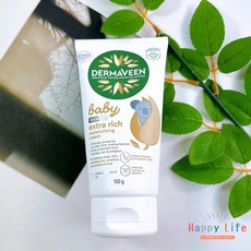 DermaVeen 嬰兒極潤舒緩保濕霜 燕麥低敏 深層滋潤 24小時保濕, 1個