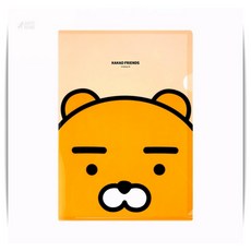 카카오프렌즈 L자 홀더 파일, 라이언, 10개