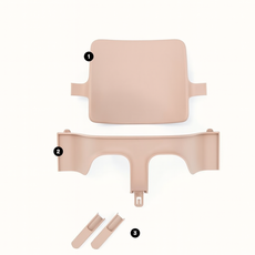 [정품] 스토케 트립트랩 베이비세트2 연장글라이더, 서린핑크